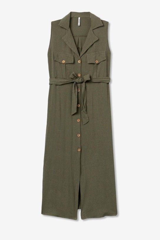 Vestido Favo Verde