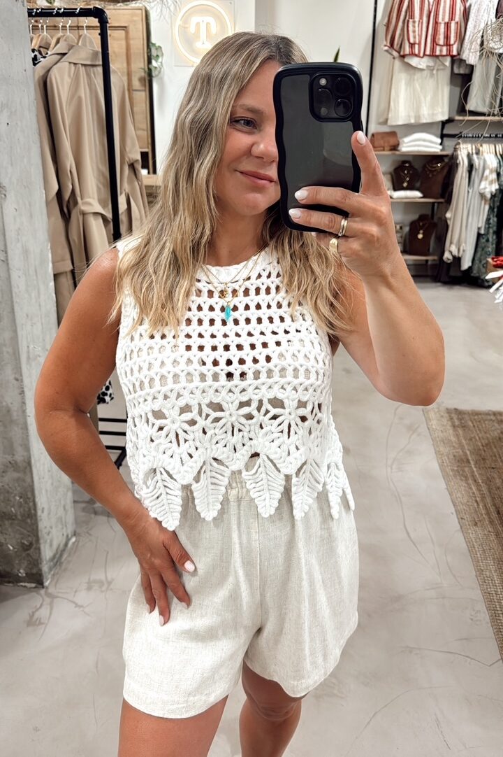 Short Alfie beige