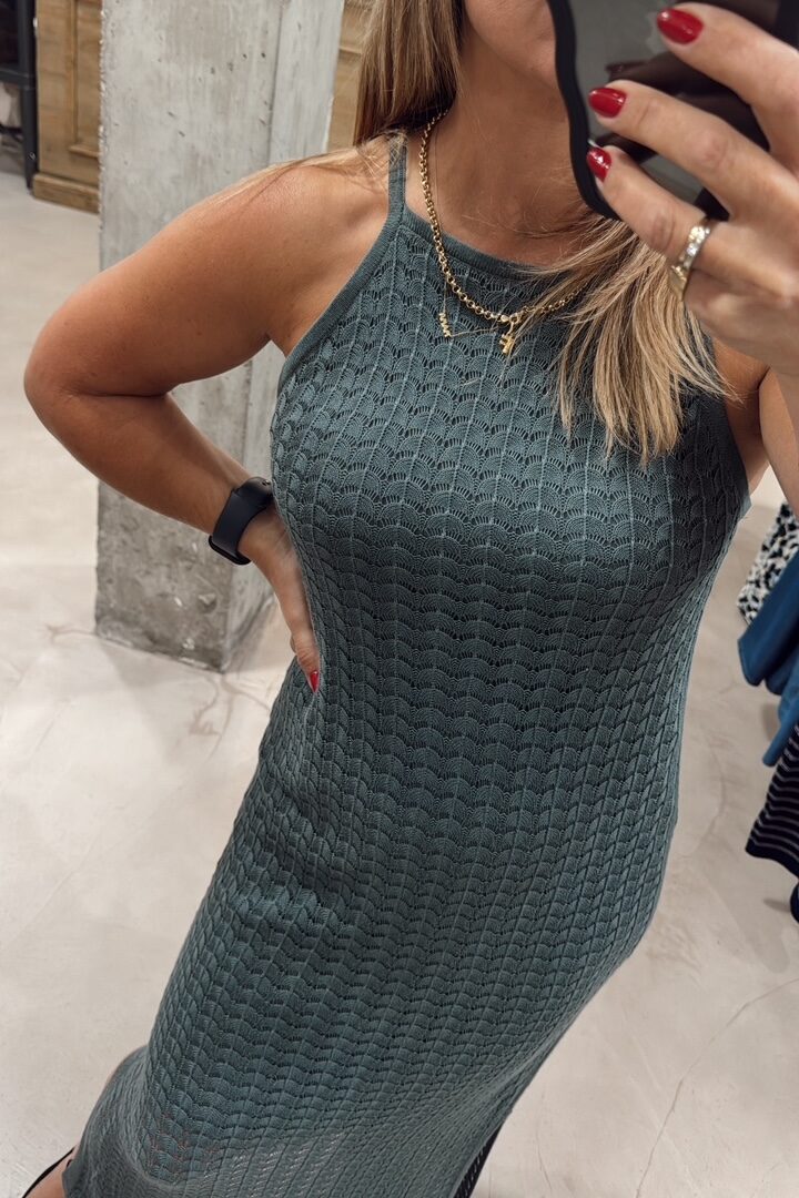 Vestido Menippe Petroleo